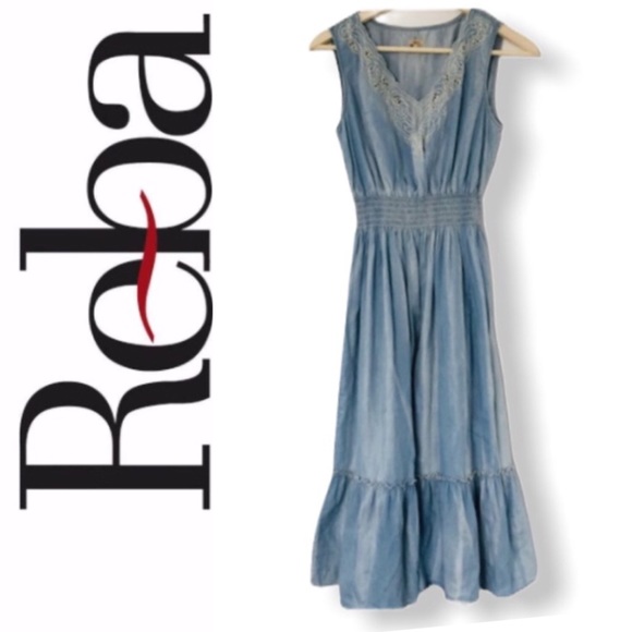 reba denim dress
